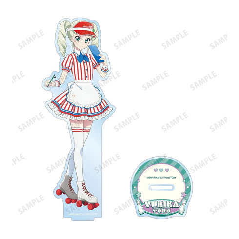 『アイカツ! 10th STORY ~未来へのSTARWAY~』描き下ろし 藤堂ユリカ レトロストライプver. BIGアクリルスタンド