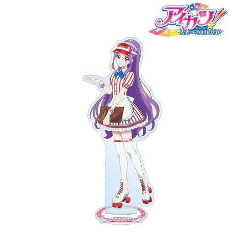 『アイカツ! 10th STORY ~未来へのSTARWAY~』描き下ろし 神崎美月 レトロストライプver. BIGアクリルスタンド