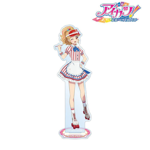 『アイカツ! 10th STORY ~未来へのSTARWAY~』描き下ろし 夏樹みくる レトロストライプver. BIGアクリルスタンド