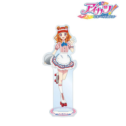 『アイカツ! 10th STORY ~未来へのSTARWAY~』描き下ろし 大空あかり レトロストライプver. BIGアクリルスタンド