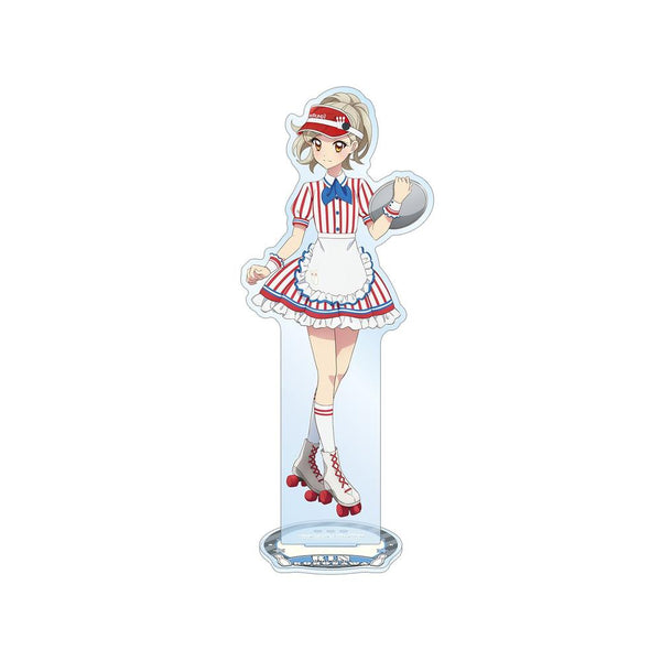 『アイカツ! 10th STORY ~未来へのSTARWAY~』描き下ろし 黒沢 凛 レトロストライプver. BIGアクリルスタンド