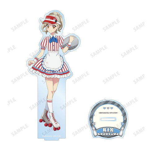 『アイカツ! 10th STORY ~未来へのSTARWAY~』描き下ろし 黒沢 凛 レトロストライプver. BIGアクリルスタンド