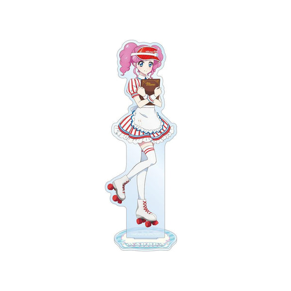 『アイカツ! 10th STORY ~未来へのSTARWAY~』描き下ろし 天羽まどか レトロストライプver. BIGアクリルスタンド