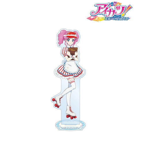『アイカツ! 10th STORY ~未来へのSTARWAY~』描き下ろし 天羽まどか レトロストライプver. BIGアクリルスタンド