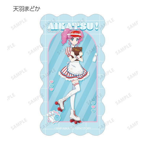 『アイカツ! 10th STORY ~未来へのSTARWAY~』描き下ろし レトロストライプver. トレーディングダイカットステッカー(単位/BOX)