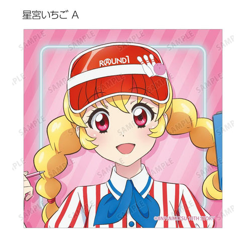 『アイカツ! 10th STORY ~未来へのSTARWAY~』描き下ろし レトロストライプver. トレーディング正方形ブロマイド(単位/BOX)
