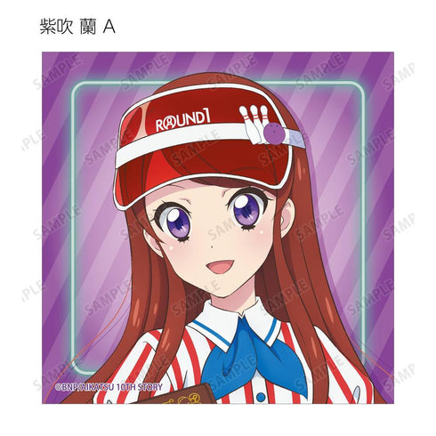 『アイカツ! 10th STORY ~未来へのSTARWAY~』描き下ろし レトロストライプver. トレーディング正方形ブロマイド(単位/BOX)