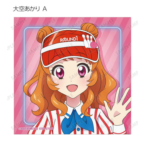 『アイカツ! 10th STORY ~未来へのSTARWAY~』描き下ろし レトロストライプver. トレーディング正方形ブロマイド(単位/BOX)