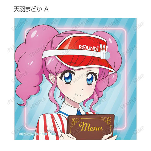 『アイカツ! 10th STORY ~未来へのSTARWAY~』描き下ろし レトロストライプver. トレーディング正方形ブロマイド(単位/BOX)