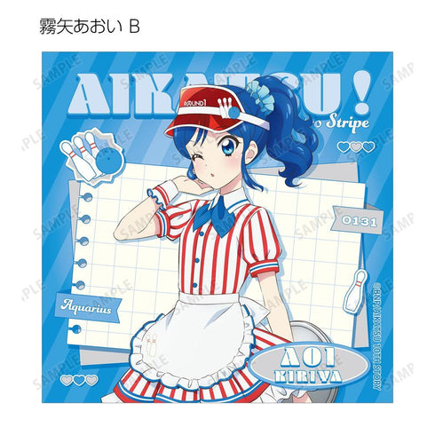 『アイカツ! 10th STORY ~未来へのSTARWAY~』描き下ろし レトロストライプver. トレーディング正方形ブロマイド(単位/BOX)
