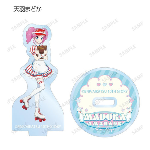 『アイカツ! 10th STORY ~未来へのSTARWAY~』描き下ろし レトロストライプver. トレーディングアクリルスタンド(単位/BOX)
