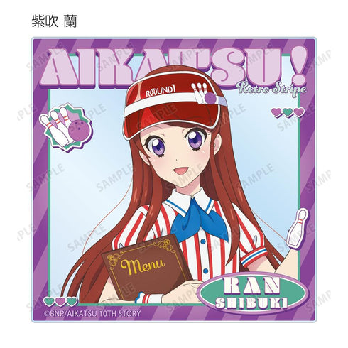 『アイカツ! 10th STORY ~未来へのSTARWAY~』描き下ろし レトロストライプver. トレーディングアクリルフォト(単位/BOX)