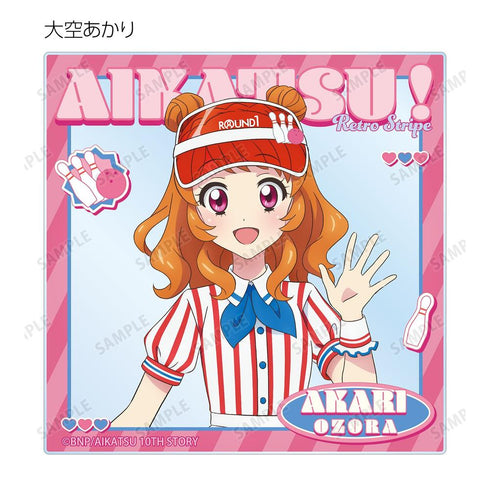 『アイカツ! 10th STORY ~未来へのSTARWAY~』描き下ろし レトロストライプver. トレーディングアクリルフォト(単位/BOX)