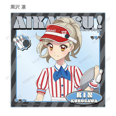 『アイカツ! 10th STORY ~未来へのSTARWAY~』描き下ろし レトロストライプver. トレーディングアクリルフォト(単位/BOX)