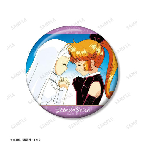 『怪盗セイント・テール』怪盗セイント・テール&深森聖良 推しゴト缶バッジセット