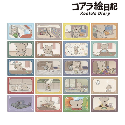 『コアラ絵日記』トレーディング場面写カードステッカー(単位/BOX)