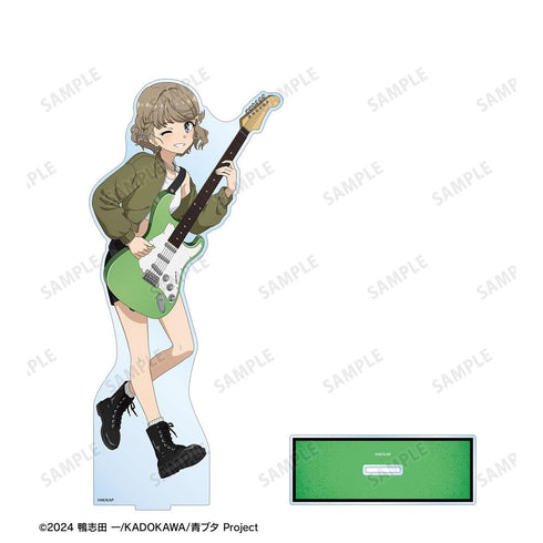 《青春豬頭系列》全新繪製 古賀朋繪 吉他演奏版 超大尺寸壓克力立牌