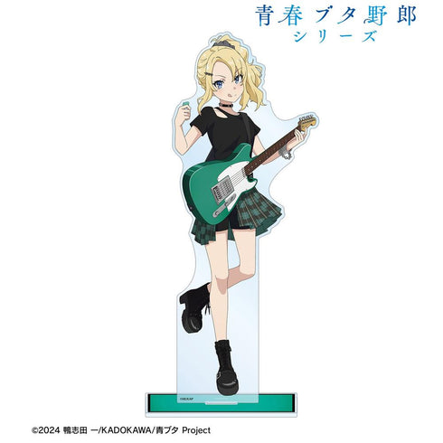 《青春豬頭系列》全新繪製 豐濱乃琪 吉他演奏版 特大亞克力立牌