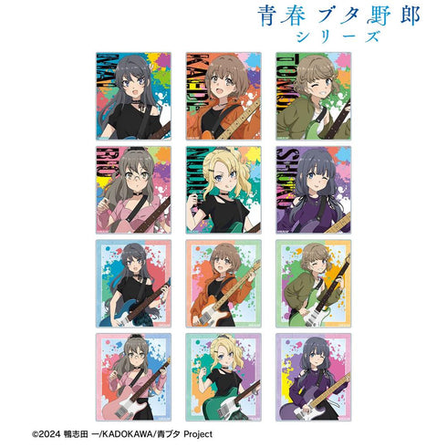 《青春豬頭系列》全新繪製 吉他演奏版 收藏用壓克力卡(單位/盒)