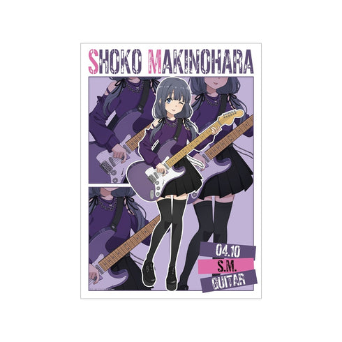 『青春ブタ野郎シリーズ』描き下ろし 牧之原翔子 ギター演奏ver. A3マット加工ポスター【202610再販】