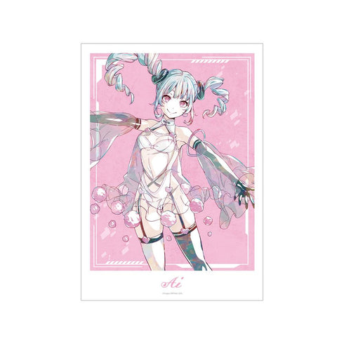 『VIRTUAL GIRL @ WORLD'S END』アイ Ani-Art A3マット加工ポスター