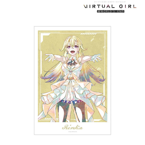 『VIRTUAL GIRL @ WORLD'S END』リンカ Ani-Art A3マット加工ポスター