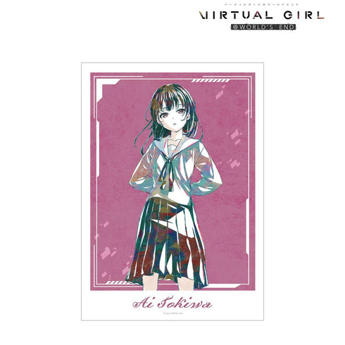 『VIRTUAL GIRL @ WORLD'S END』常盤 愛 Ani-Art A3マット加工ポスター
