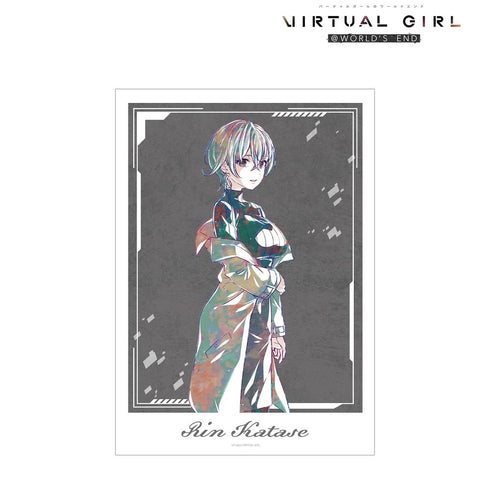 『VIRTUAL GIRL @ WORLD'S END』片瀬 凛 Ani-Art A3マット加工ポスター