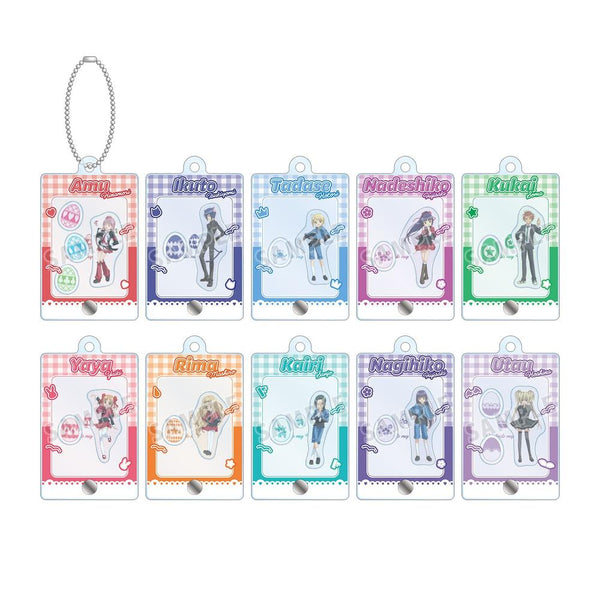 "Shugo Chara!" Acrylic Frame Charms with Trading Parts Vol. 2 (Unit/Box)