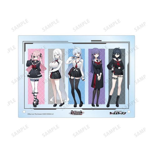 『マブラヴ ガールズガーデン』カオスメイデン A5アクリルパネル