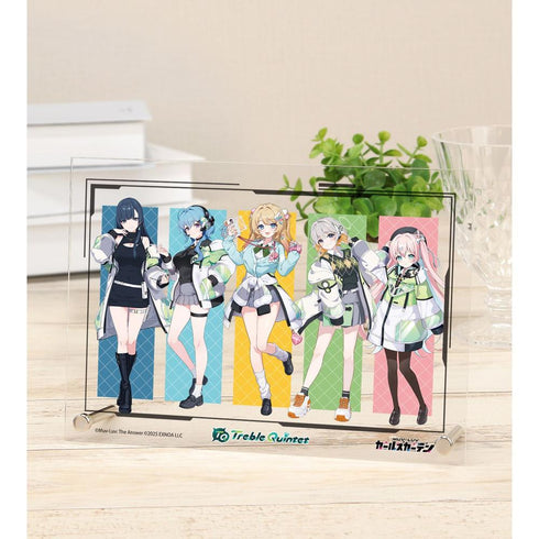 『マブラヴ ガールズガーデン』トレブルクインテット A5アクリルパネル