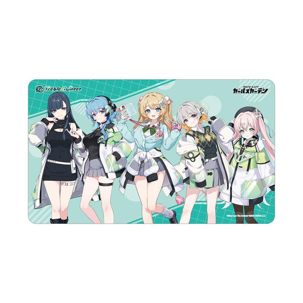 『マブラヴ ガールズガーデン』トレブルクインテット マルチデスクマット