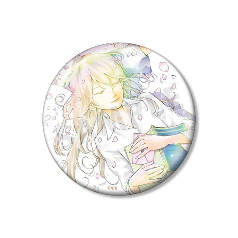『四月は君の嘘』カラーイラスト 75mmオーロラ缶バッジ ver.C