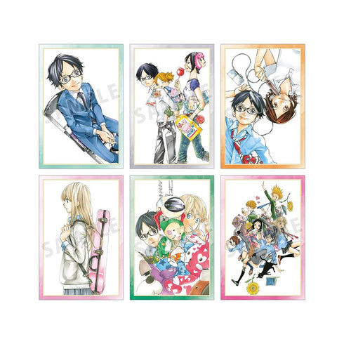 『四月は君の嘘』ポストカード6枚セット ver.B