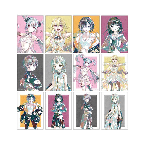 『VIRTUAL GIRL @ WORLD'S END』トレーディング Ani-Art ブロマイド(単位/BOX)