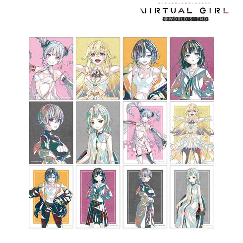 『VIRTUAL GIRL @ WORLD'S END』トレーディング Ani-Art ブロマイド(単位/BOX)