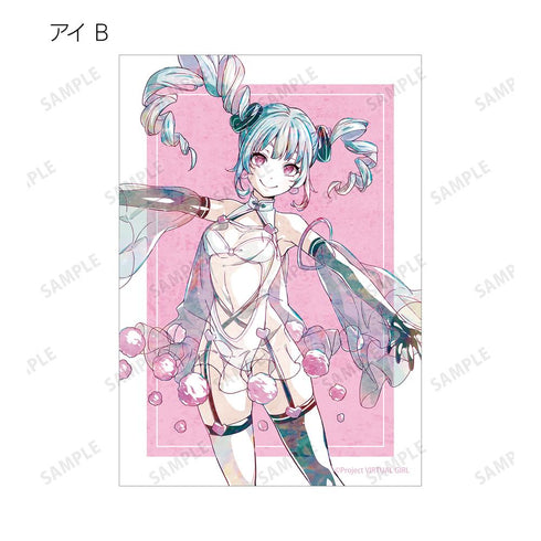 『VIRTUAL GIRL @ WORLD'S END』トレーディング Ani-Art ブロマイド(単位/BOX)