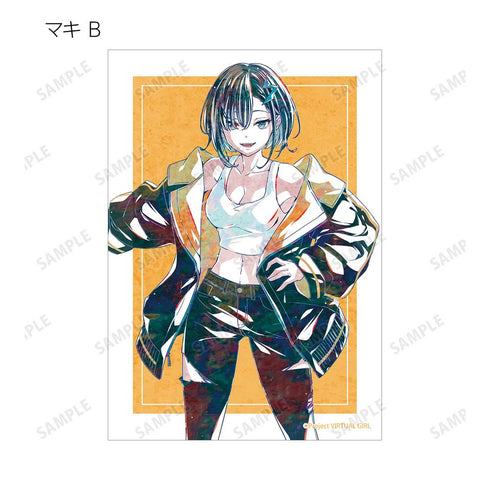 『VIRTUAL GIRL @ WORLD'S END』トレーディング Ani-Art ブロマイド(単位/BOX)