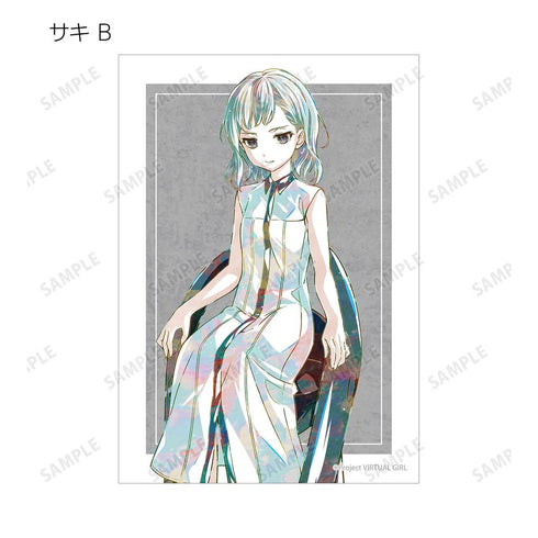 『VIRTUAL GIRL @ WORLD'S END』トレーディング Ani-Art ブロマイド(単位/BOX)