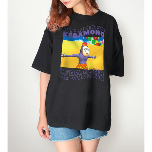 『POPEE the ぱフォーマー』ケダモノ 場面写BIGシルエットTシャツユニセックス