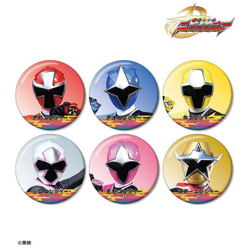 "Shuriken Sentai Ninninger" Trading Pin Badges (Sold by the box)