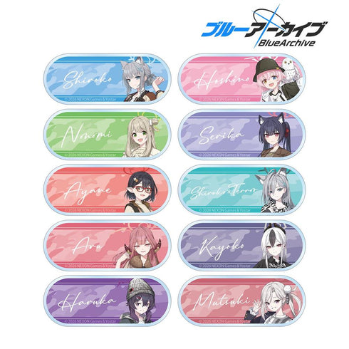 『ブルーアーカイブ』トレーディングアクリルネームプレート(単位/BOX)