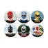 "Bakuryu Sentai Abarenjers" Trading Pin Badges (Sold by the box)