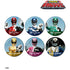 "Special Investigation Squad Dekaranger" Trading Pin Badges (Sold by the box)