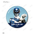 "Special Investigation Squad Dekaranger" Trading Pin Badges (Sold by the box)