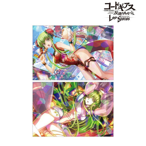 『コードギアス 反逆のルルーシュ ロストストーリーズ』C.C. ホログラムポストカード2枚セット ver.A