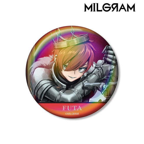 『MILGRAM -ミルグラム-』描き下ろし フータ バースデーver. 第3弾 オーロラ缶バッジ【202608再販】