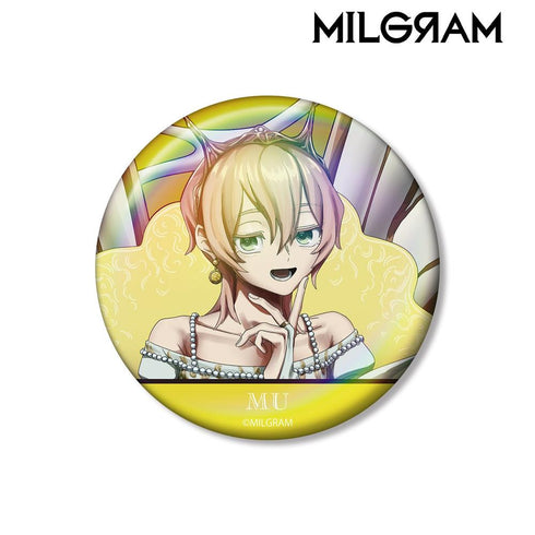 『MILGRAM -ミルグラム-』描き下ろし ムウ バースデーver. 第3弾 オーロラ缶バッジ
