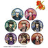 "Gintama" Original Illustration: Single-Sided Floral Kimono Ver. Trading Acrylic Coasters (Sold by the box)