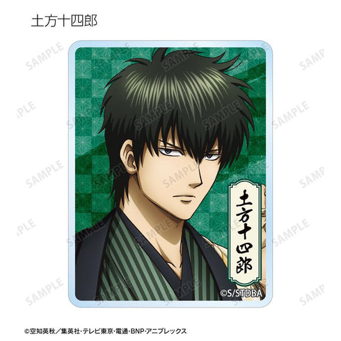 "Gintama" Original Illustration: Single-Sided Floral Kimono Ver. Trading Acrylic Mini Blocks (Sold by the box)